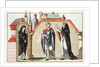 Print of Norman Religious Figures by Anonymous