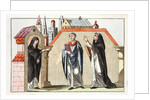 Print of Norman Religious Figures by Anonymous