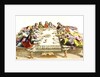 Print of Jewish Men Eating Meal by Anonymous