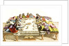 Print of Jewish Men Eating Meal by Anonymous