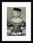 Portrait of Barbara Radziwillowna by Anonymous