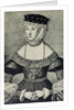Portrait of Barbara Radziwillowna by Anonymous