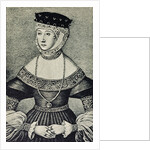 Portrait of Barbara Radziwillowna by Anonymous