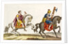 Print of Roman Cavalry on Horseback by Anonymous