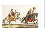 Print of Roman Cavalry on Horseback by Anonymous
