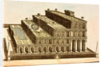 Engraving of the Hanging Gardens of Babylon by Anonymous
