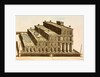 Engraving of the Hanging Gardens of Babylon by Anonymous