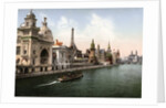 Pavilions of the Nations Along at the 1900 Paris Exposition by Anonymous
