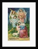 A Merry Christmas Postcard by Anonymous