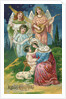 A Merry Christmas Postcard by Anonymous