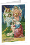 A Merry Christmas Postcard by Anonymous