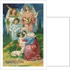 A Merry Christmas Postcard by Anonymous