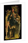 Victorian Scrap of Native American Chief by Anonymous