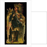 Victorian Scrap of Native American Chief by Anonymous
