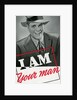 I Am Your Man Illustration by Anonymous