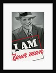 I Am Your Man Illustration by Anonymous