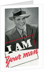 I Am Your Man Illustration by Anonymous