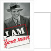 I Am Your Man Illustration by Anonymous