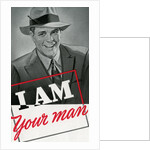 I Am Your Man Illustration by Anonymous