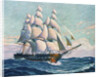 Illustration of USS Constitution by Anonymous