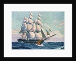 Illustration of USS Constitution by Anonymous