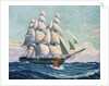 Illustration of USS Constitution by Anonymous