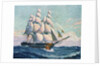 Illustration of USS Constitution by Anonymous