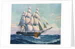Illustration of USS Constitution by Anonymous