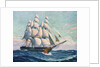 Illustration of USS Constitution by Anonymous