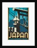 Japan Japanese Government Railways Poster by P. Irwin Brown