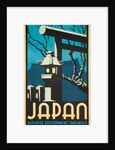 Japan Japanese Government Railways Poster by P. Irwin Brown