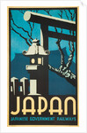 Japan Japanese Government Railways Poster by P. Irwin Brown