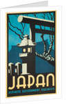 Japan Japanese Government Railways Poster by P. Irwin Brown