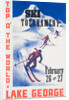 Ski Tournament Lake George Poster by Anonymous