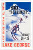 Ski Tournament Lake George Poster by Anonymous