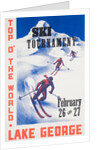 Ski Tournament Lake George Poster by Anonymous