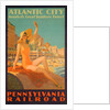 Atlantic City Poster by Edward M. Eggleston