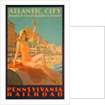 Atlantic City Poster by Edward M. Eggleston