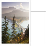 Road Bridge Over Lake Sylvenstein in Bavaria by Anonymous