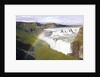 Rainbow over Gulfoss Waterfall by Anonymous