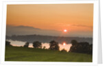 Sunset on Lake Staffelsee by Anonymous