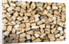 Stacked Firewood by Anonymous