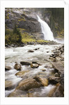 Krimmler Waterfall and River by Anonymous