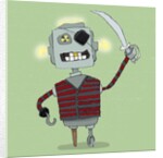Robot Pirate by Anonymous