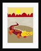 Crocodile On The Shore by Anonymous