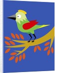 Green Bird by Anonymous