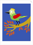 Green Bird by Anonymous
