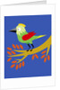 Green Bird by Anonymous