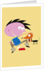 Boy And His Pet by Anonymous