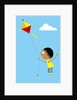 Flying A Kite by Anonymous
